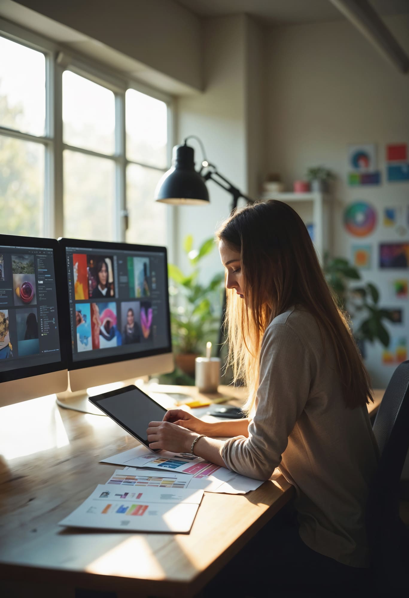 Diseño gráfico corporativo — Agencia LMNHL Madrid